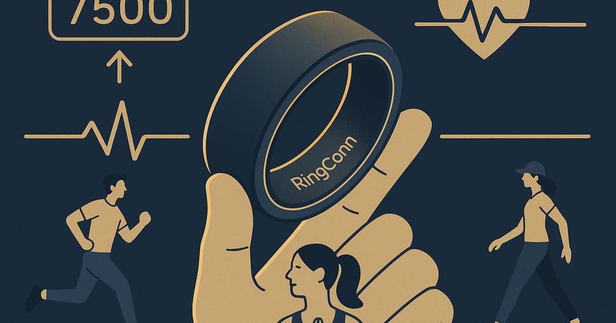 RingConn's ring does less, on purpose