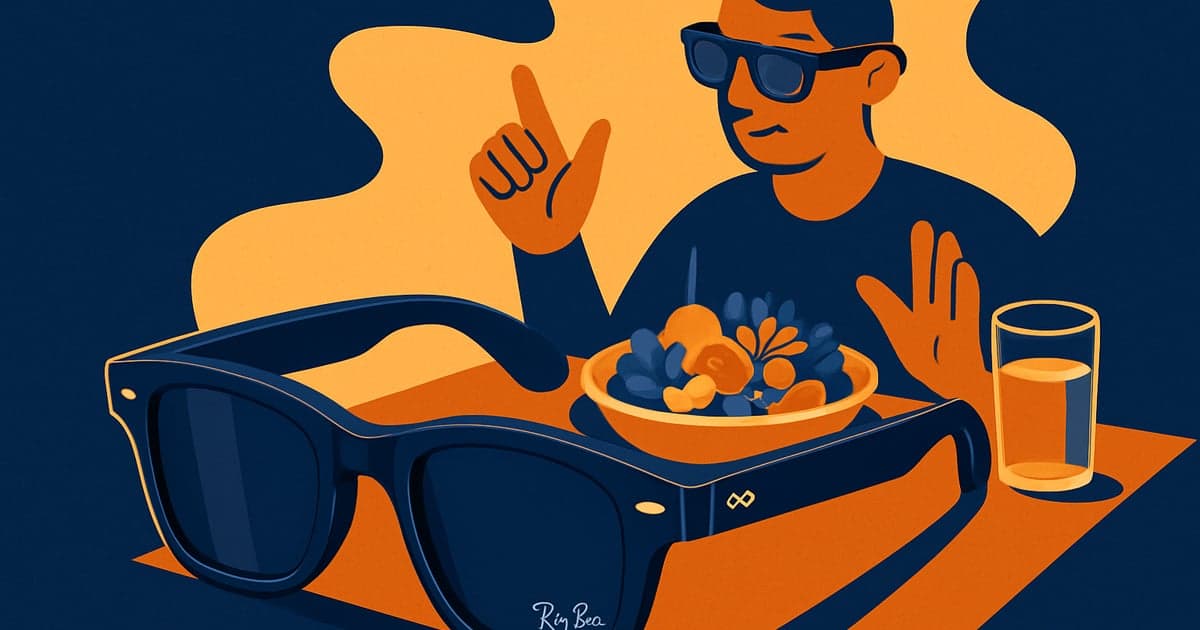 Meta's smart glasses can now judge your lunch