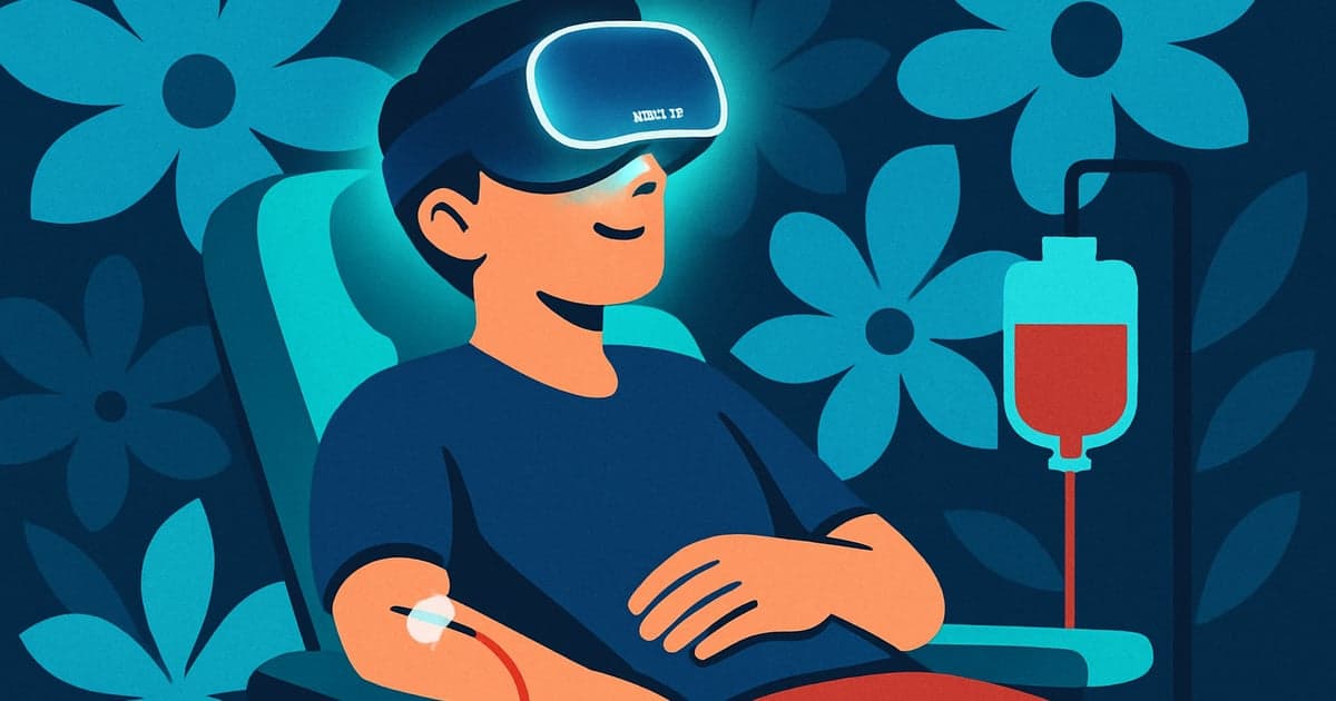 Samsung uses the Galaxy XR to make blood donation more comfortable