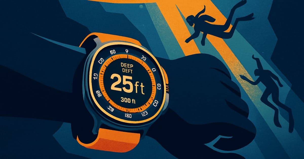Samsung's first dive-ready watch needs a subscription