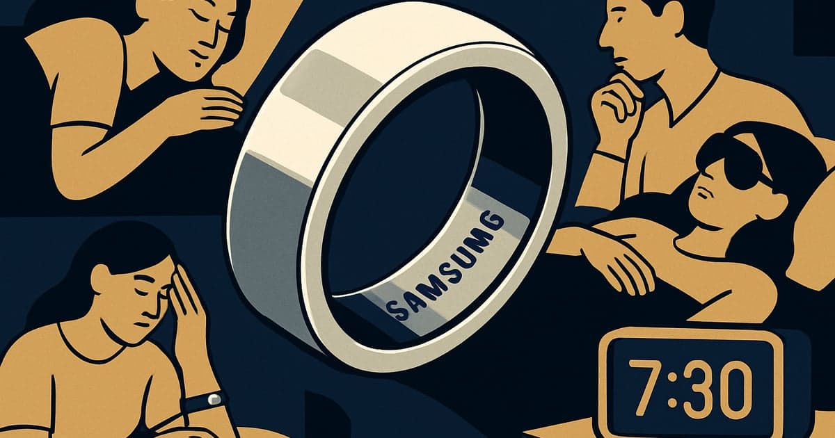 Galaxy Ring gets FDA-cleared sleep apnea alerts