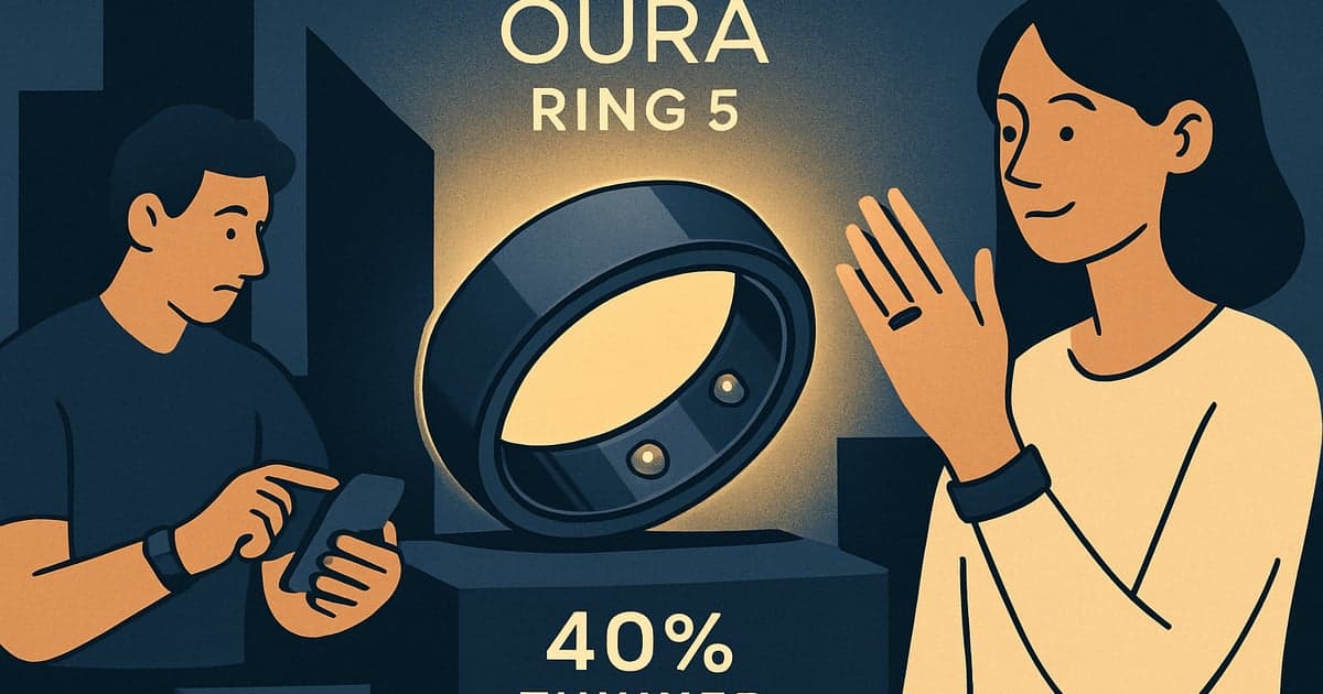 The Oura Ring 5 is the ultra-smart wearable you won’t know you’re wearing