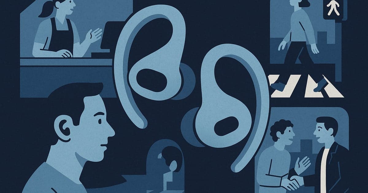 Open-ear earbuds are the new headphones for people who want plausible deniability