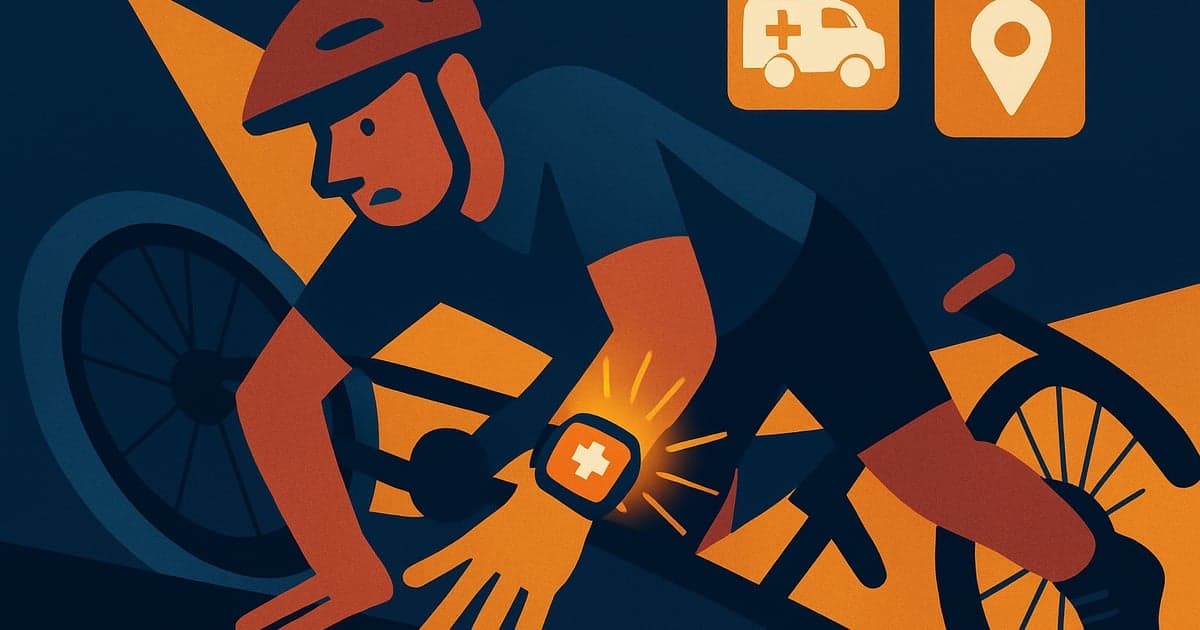 Apple Watch called for help after biker's crash