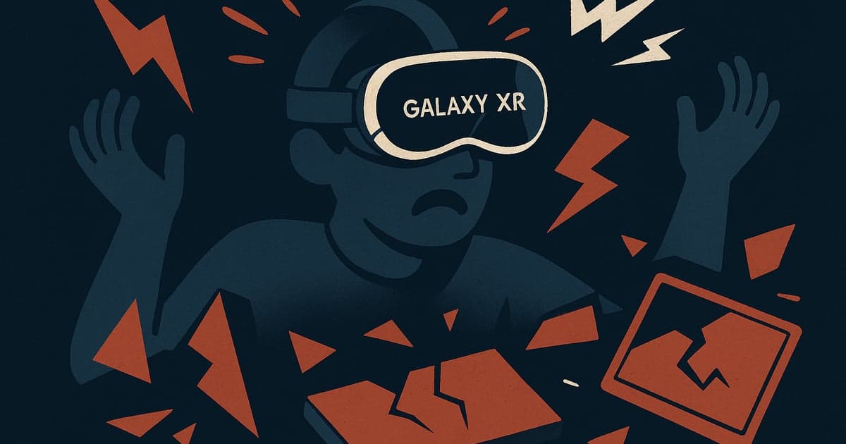 Galaxy XR launched broken and barely works yet