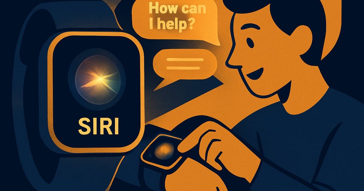 Siri AI Finally Gets Its Own App on Apple Watch
