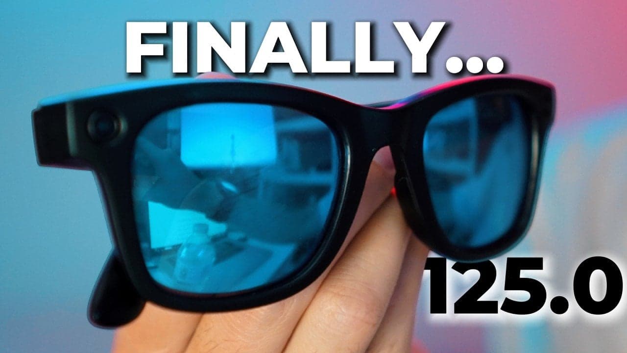 Massive Ray-Ban Meta 125.0 Update Comes with a Catch