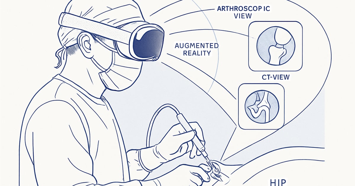 The FDA cleared an app to run inside an operation on Vision Pro