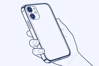 The 20th-anniversary iPhone curves glass around a metal band